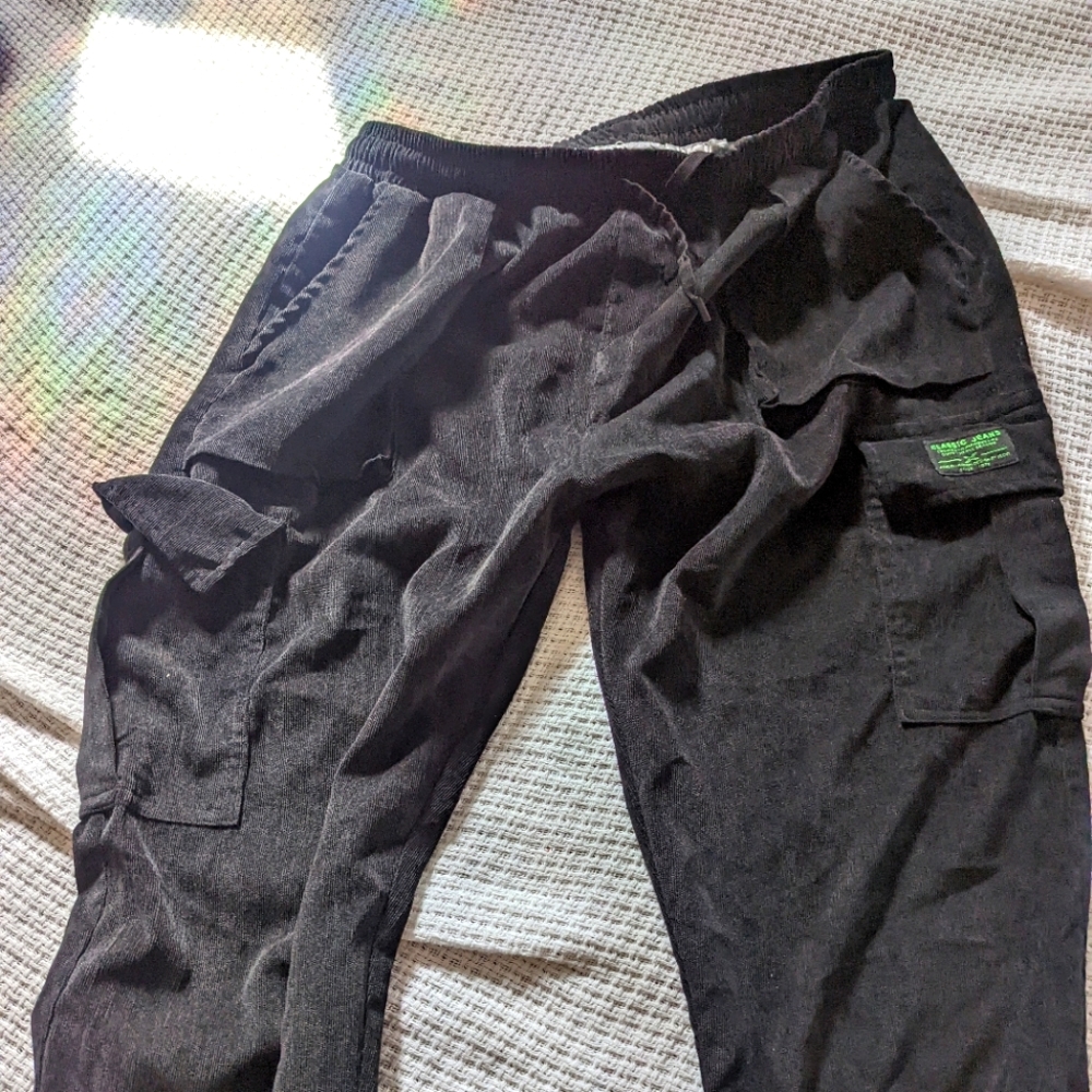 Corduroy cargo pants